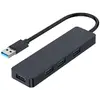 USB ჰაბი Gembird UHB-U3P4-04 4-port USB 3.1 (Gen 1) Hub Black  - Primestore.ge