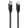 კაბელი Acme CB1061 USB-C to Lightning Cable 1m 20W Black  - Primestore.ge