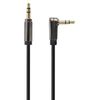 Audio cable Gembird CCAPB-444L-1M Right angle 3.5 mm stereo audio cable 1 m blister