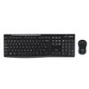 კლავიატურა-მაუსი Logitech MK270 Wireless Keyboard and Mouse Combo EN/RU Black - 920-004518  - Primestore.ge