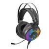 Headphone NOXO CYCLONE Rainbow illuminated Gaming Headset Black