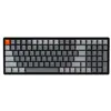 Keychron K4 100 Key Aluminum Frame HotSwappable Gateron  Mechanical Keyboard  RGB Blue Russian Layout