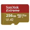 მეხსიერების ბარათი SanDisk 256GB Extreme MicroSDXC UHS-I Card Up to 190MB/s/C V30/4K/A2 SDSQXAV-256G-GN6MN  - Primestore.ge