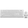 კლავიატურა მაუსით A4tech Fstyler FG1010 Wireless Combo Set EN/RU White  - Primestore.ge