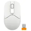 მაუსი A4tech Fstyler FG12S Wireless Mouse White  - Primestore.ge