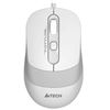 მაუსი A4tech Fstyler FM10S Wired Mouse White  - Primestore.ge