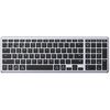 Keyboard UGREEN KU005 (15258), Wireless, Rechargeable, Bluetooth, 2.4G, Keyboard, Black/Gray