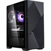 Computer case Zalman Z3 Iceberg, MidT, 1xUSB2.0,2xUSB3.0, 2x120mm, TG (side panel), without PSU, black