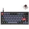 Keyboard Keychron V1 68 Key QMK Keychron K PRO Brown Hot-Swap RGB Knob Frosted Black