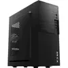 Computer case 2E ALFA (E190-3U) MidT, 2xUSB2.0, 1xUSB3.0, steel (side panel), without PSU, black