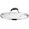 Glass lid Ardesto Lid Black Mars 22cm, glass, stainless steel, silicone