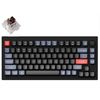 Keyboard Keychron V1 68 Key QMK Keychron K PRO Brown Hot-Swap RGB Knob Carbon Black