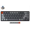 Keyboard Keychron K6 68 Key Aluminum Frame HotSwappable Mechanical Keyboard RGB Blue Russian Layout