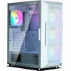 კომპიუტერის ქეისი Zalman I3 Neo, without PSU, 1xUSB3.0, 2xUSB2.0, 4x120mm RGB, TG Side Panel, ATX, White  - Primestore.ge