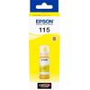 კარტრიჯის მელანი Epson EcoTank 115 I/C (b) L8160/L8180 Yellow INK Bottle  - Primestore.ge
