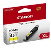 კარტრიჯი Canon CLI-451 XL Yellow for PIXMA IP7240, iP8740, iX6840, MG5440, MG5540, MG5640, MG6340, MG6440, MG6640, MG7140, MG7540, MX924  - Primestore.ge