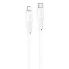 კაბელი Hoco Nano Silicone Charging Data Type-C to Lightning X67  - Primestore.ge