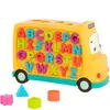 განსავითარებელი სათამაშო ავტობუსი Btoys EDUCATIONAL SCHOOL BUS  - Primestore.ge