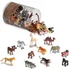 ველური სამყაროს სათამაშო ნაკრები Terra WILD ANIMALS IN TUBE  - Primestore.ge