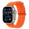 სმარტ საათი Apple Watch Ultra 2 49mm Titanium Orange Ocean Band MREH3  - Primestore.ge