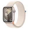 Smart Watch Apple Watch Series 9 GPS 41mm Starlight Aluminum Case With Starlight Sport Loop MR8V3