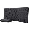 Keyboard and Mouse Trust 24843 Lyra, Wireless, USB, Bluetooth, Keyboard And Mouse, Black
