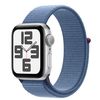 სმარტ საათი Apple Watch Series SE 2 GPS Gen.2 40mm Silver Aluminum Case With Winter Blue SL MRE33  - Primestore.ge