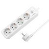 Power extension Logilink LPS245 Socket outlet 4-way + switch 1.5 m white