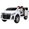 ბავშვის ელექტრო მანქანა TOYOTA ALPHARD LANGTON 601-W ტყავის სავარძლით  - Primestore.ge