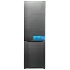 მაცივარი Ref ARDESTO with bottom freezer, 201.8x59.5x66, ref-256L, freez.-122L, 2doors, A+, NF, display ext, fresh zone, black  - Primestore.ge