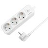 Power extension Logilink LPS244 Socket Outlet 3-way + Switch 1.5m White