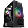 ქეისი 2E GAMING Computer case  TURBO (G2057B) , MidT, 2xUSB2.0,1xUSB3.0, 1x200+3x120ARGB,TG (side panel),without PSU,black  - Primestore.ge