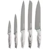 დანების ნაკრები Ardesto Black Mars Knives Set 5 pcs, stainless steel, plastic  - Primestore.ge