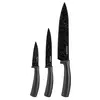 დანების ნაკრები Ardesto Black Mars Knives Set 3 pcs, black, stainless steel, plastic  - Primestore.ge