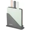 საჭრელი დაფა Ardesto Cutting boards set on stand Fresh 3 pcs.: 24,1*33*7,9 cm, plastic  - Primestore.ge