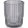 წვენის ჭიქების ნაკრები Ardesto low glasses set, Graphite 300 ml, 2 pcs, glass  - Primestore.ge