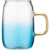 ჭიქების ნაკრები Ardesto Borosilicate glass mug set Blue Atlantic, 300 ml, 2 pcs  - Primestore.ge