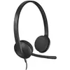 Headphone LOGITECH Corded USB Headset H340 - EMEA - BLACK (V5L981000475)