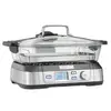 ორთქლსახარში Cuisinart STM1000E, 1800W, 5L, Electric Glass Steamer, Black/Silver  - Primestore.ge