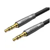 აუდიო კაბელი UGREEN AV150 (50356), 3.5mm To 3.5mm, 1.5m, Grey  - Primestore.ge