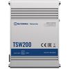 Switch Teltonika TSW200000010, 8-Port Gigabit, PoE + Switch, White
