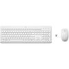 Keyboard and mouse HP 230 WL Mouse+KB Combo WHT RUSS (3L1F0AA)