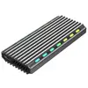 მყარი დისკის ყუთი Gembird EE2280-U3C-03 USB 3.1 enclosure for M.2 NVMe Drives Backlighted Aluminum  - Primestore.ge