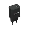 ადაპტერი Canyon 20W wall charger CNE-CHA20B02 USB-C Black  - Primestore.ge