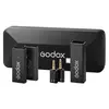 მიკროფონი Godox 2.4GHz Wireless Microphone System MoveLink Mini UC Kit2  - Primestore.ge