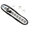 დამაგრძელებელი ‎4X-Racks 4PDU-09SCHU, 19" PDU, 9 SCHUKO Sockets, No Switch  - Primestore.ge