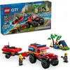ლეგო LEGO City Fire SUV with a rescue boat  - Primestore.ge