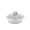 ქვაბი Korkmaz A2982 Gusto Ceramic Low Casserole 26x7  - Primestore.ge
