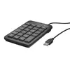 Keyboard TRUST PLUS XALAS USB NUMERIC KEYPAD 1.5m cable - black