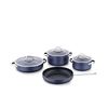 Pots and pans set Korkmaz A2619-1 Linea 7 pcs Cookware Set- Azura
